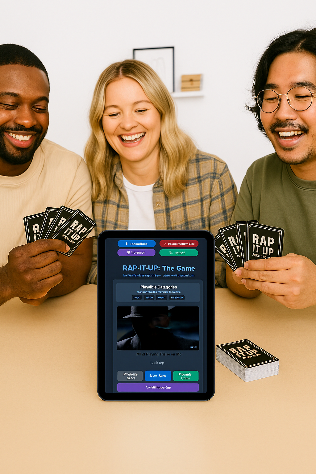 Rap It Up — The Ultimate Hip-Hop Card Game + Music Challenge